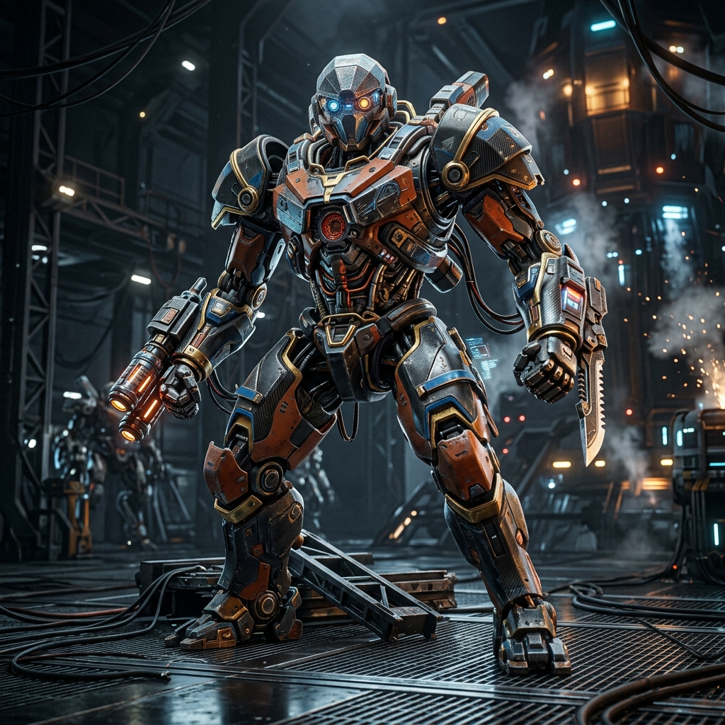 3D Cyber Mech
